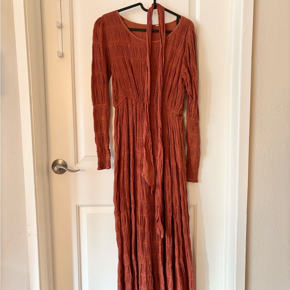 Curator SF Larkspur Dress in Rust